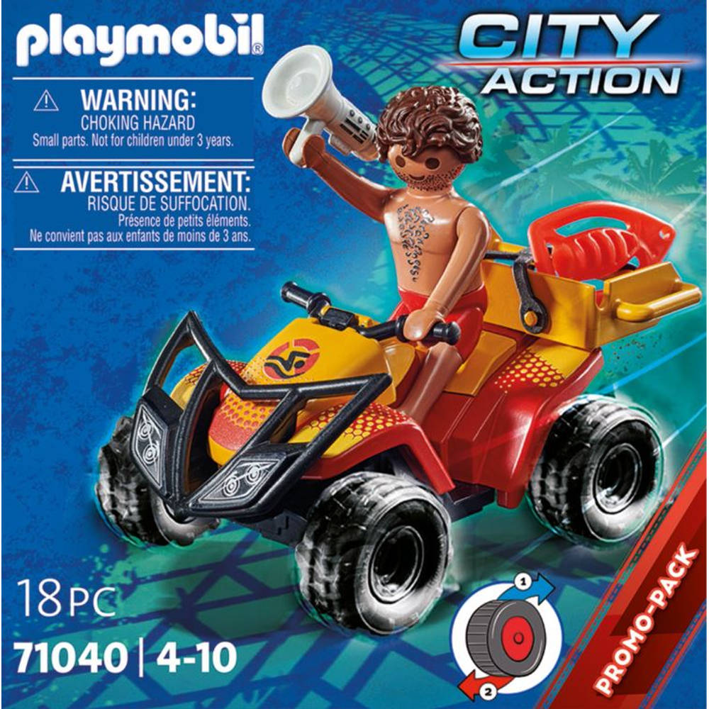 PLAYMOBIL City Action Badmeesterquad 71040