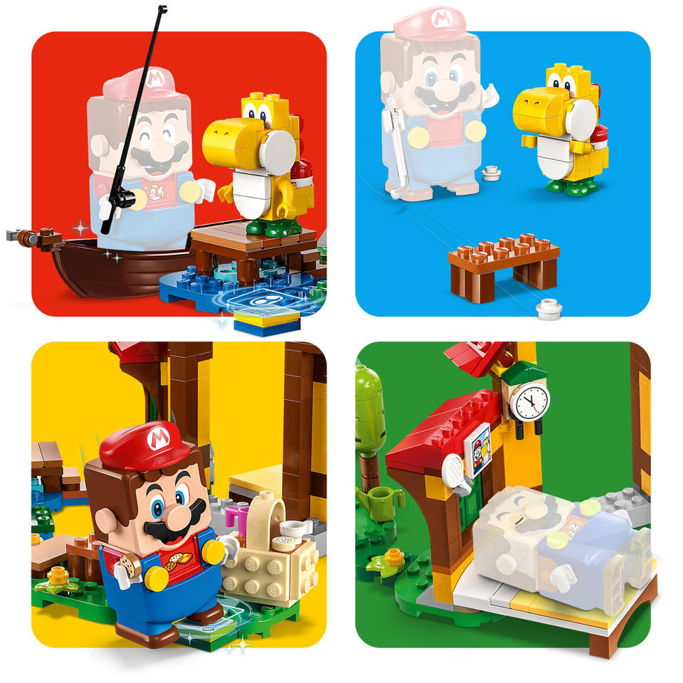 LEGO Super Mario Uitbreidingsset Picknick Bij Mario S Huis 71422