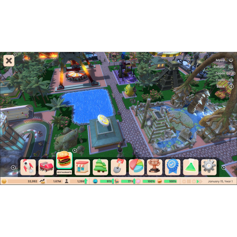 RollerCoaster Tycoon Adventures Deluxe Nintendo Switch