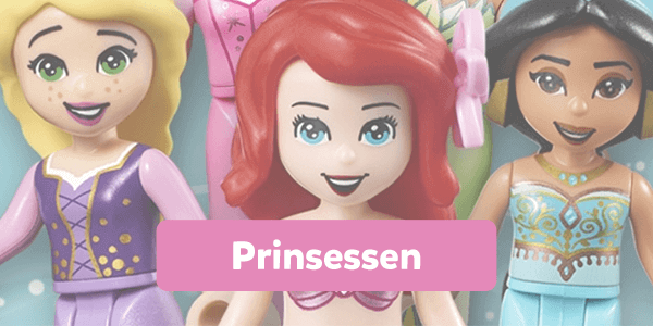 Bekijk alle prinsessen van LEGO