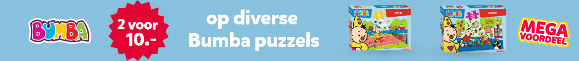 Bumba puzzelactie 2 voor 10.- Bumba puzzelactie 2 voor 10.-