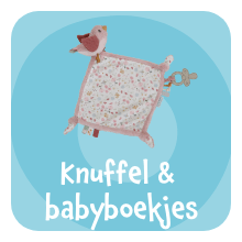 Knuffels en babyboekjes voor baby's en peuters