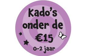 Kado's onder de 15 euro 0-2 jaar