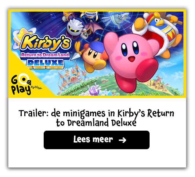 Trailer: dit zijn de minigames in Kirby's Return to Dreamland Deluxe