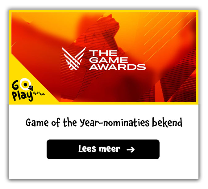 Game of the Year-nominaties bekend