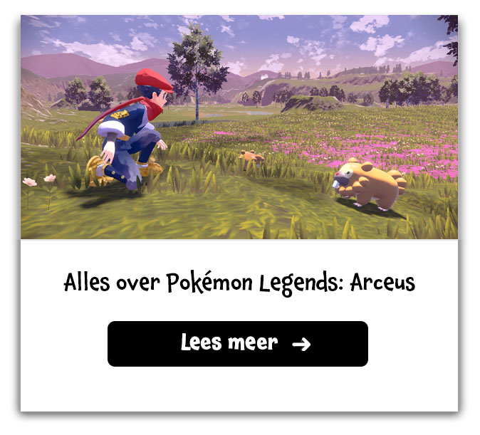Alles over Pokémon Legends Arceus