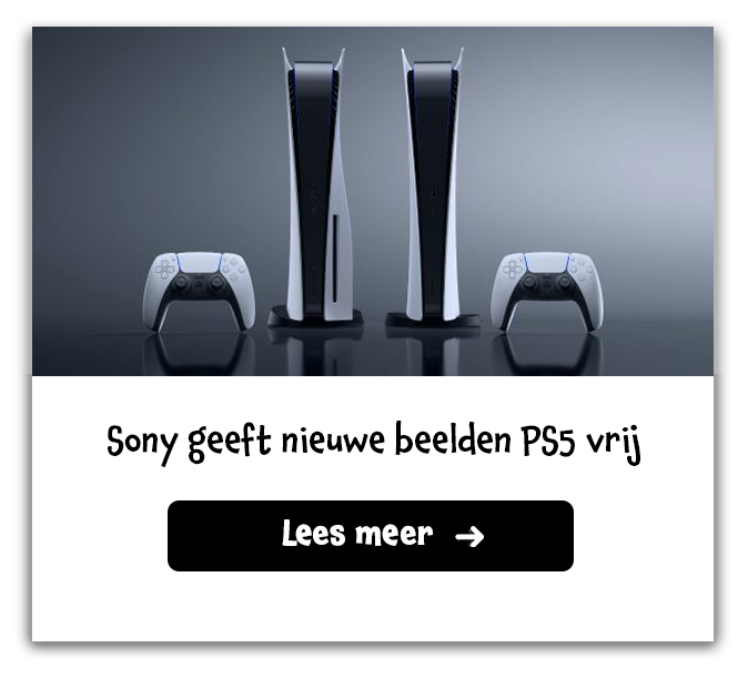 Sony geeft nieuwe beelden PS5 vrij