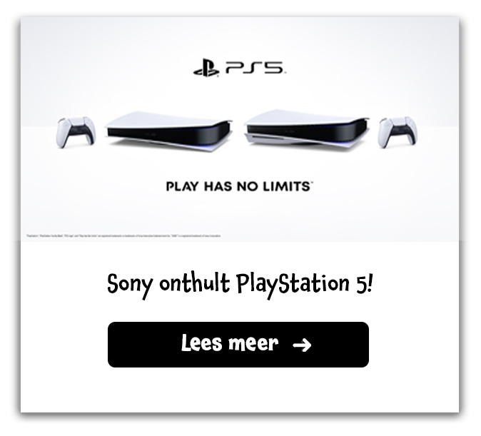 Sony onthult PlayStation 5