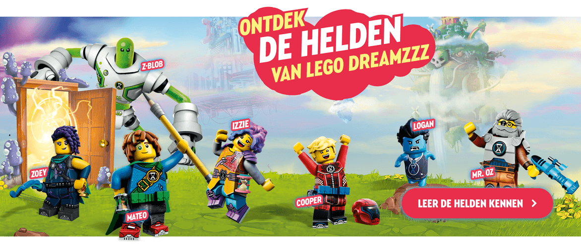 Ontdek de helden van LEGO DREAMZzz