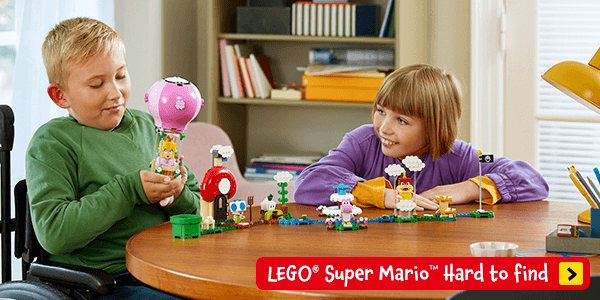 LEGO Super Mario Hard to find