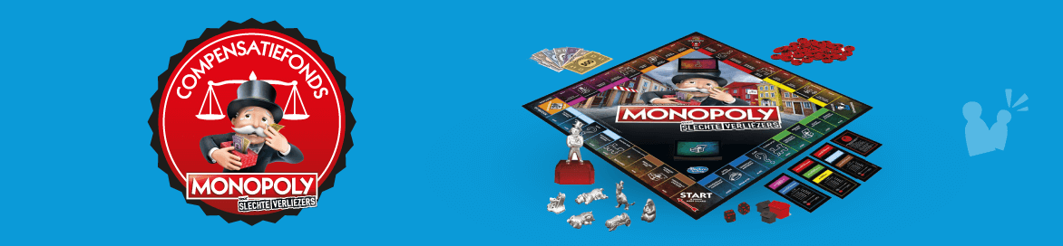 Compensatiefond Monopoly Slechte Verliezers Compensatiefond Monopoly Slechte Verliezers