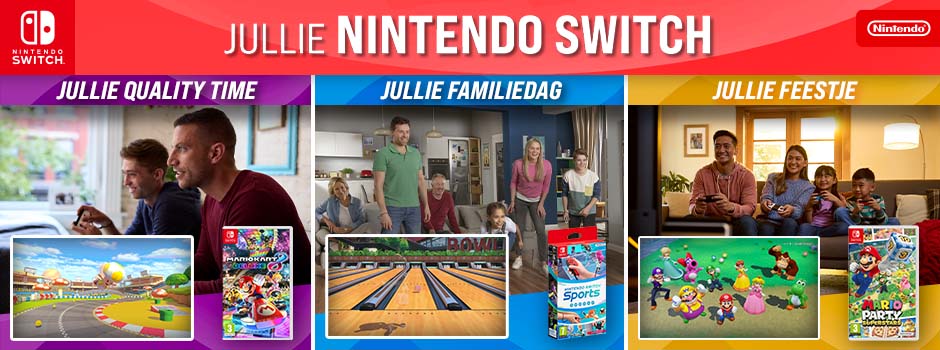 Samen spelen met jullie Nintendo Switch