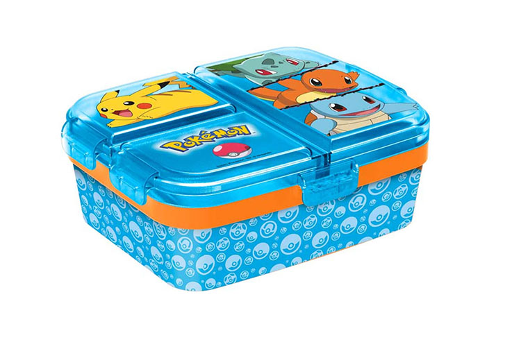 Pokémon multivakken lunchbox