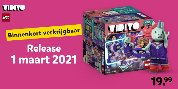 LEGO VIDIYO release 1 maart 2021 LEGO VIDIYO release 1 maart 2021