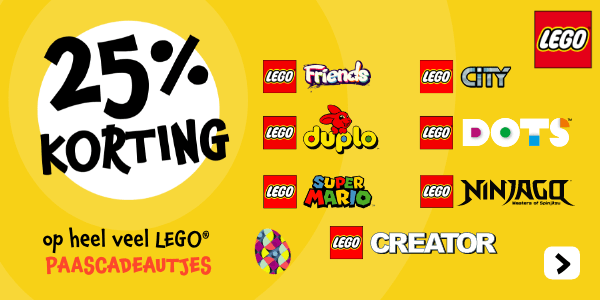 Korting op heel veel LEGO paascadeautjes
