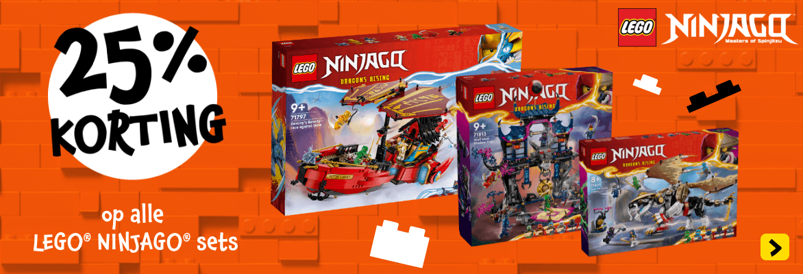 Profiteer van korting op LEGO® Ninjago