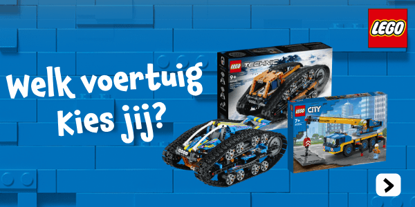 Welk LEGO voertuig kies jij?