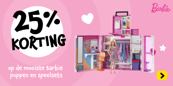 Profiteer van korting op de mooiste Barbie poppen & speelsets