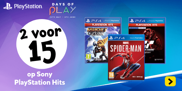 Sony Days of Play 2 voor 15 op Sony PlayStation Hits