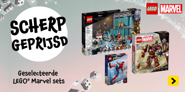 Scherp geprijsde LEGO Marvel sets