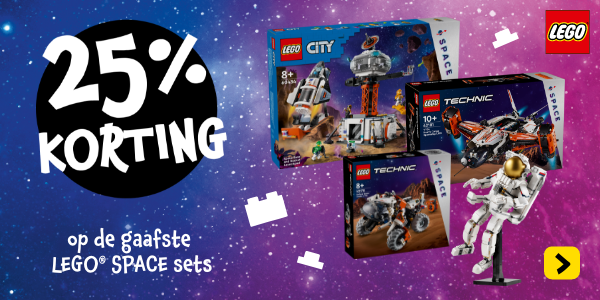 LEGO Space sets met korting