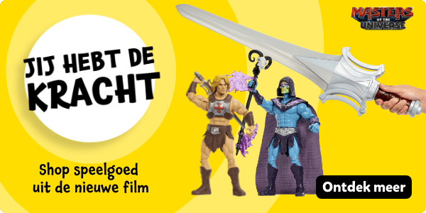 Jij hebt de kracht! Ontdek meer van Masters of the Universe en shop speelgoed uit de nieuwe film