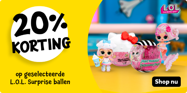Shop nu 20% korting op geselecteerde L.O.L. Surprise ballen