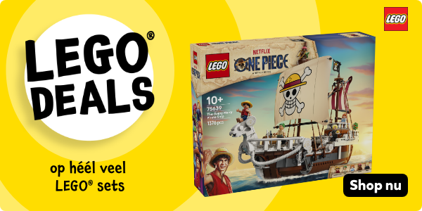 Shop nu LEGO deals op héél veel LEGO sets