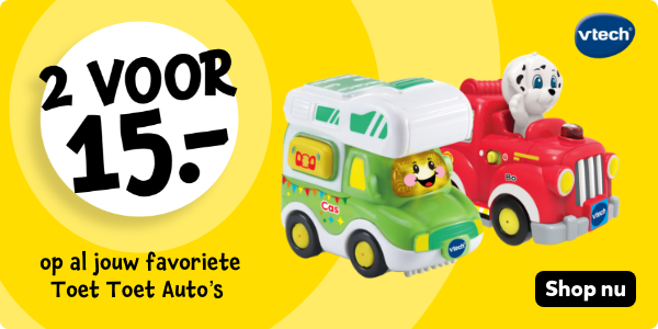 Shop nu 2 voor 15.- op al jouw favoriete Toet Toet Auto's