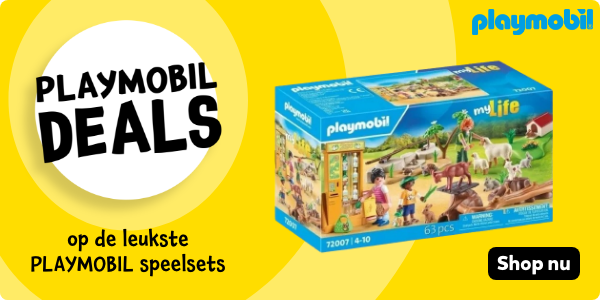 Shop nu PLAYMOBIL deals op de leukste PLAYMOBIL speelsets