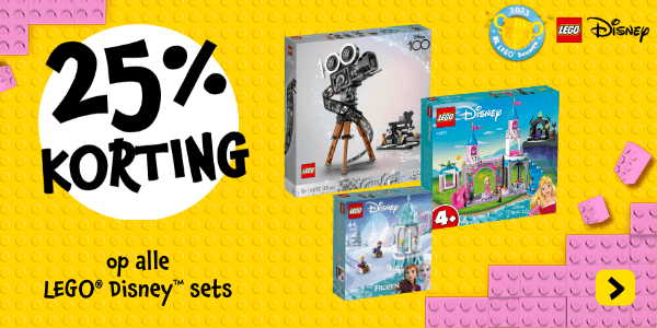 Profiteer van korting op alle LEGO® Disney™ sets