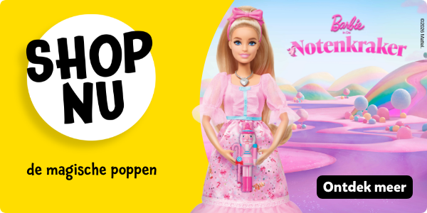 Ontdek meer & shop de magische poppen van Barbie in de Notenkraker