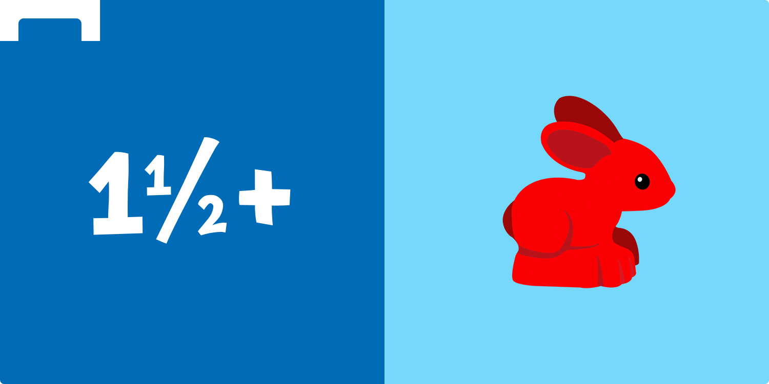 LEGO® bouwsets voor kinderen van 1.5 - 4 jaar