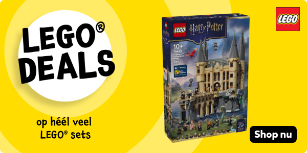 Shop nu LEGO deals op héél veel LEGO sets (Harry Potter)