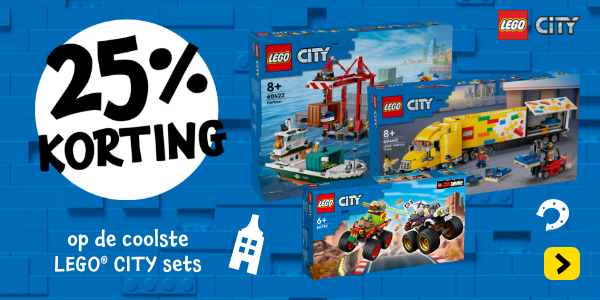 Profiteer van korting op geselecteerde LEGO City sets