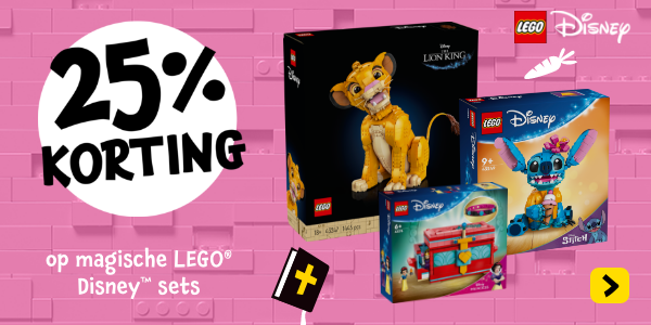 Profiteer van korting op geselecteerde LEGO Disney sets