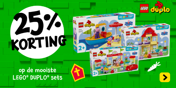 Profiteer van korting op geselecteerde LEGO DUPLO sets