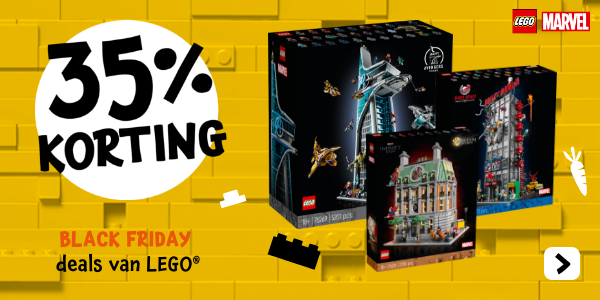 Hoge korting op geselecteerde LEGO Marvel sets