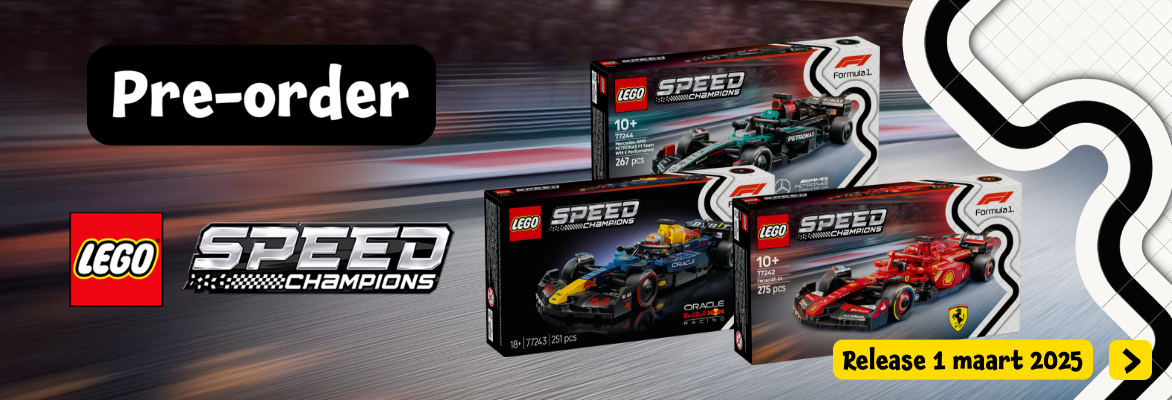 Pre-order LEGO Speed Champions F1