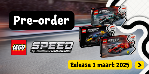 Pre-order LEGO Speed Champions F1