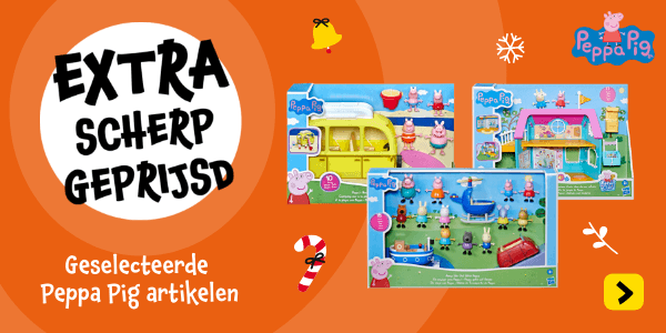 Profiteer van korting op geselecteerde Peppa Pig artikelen