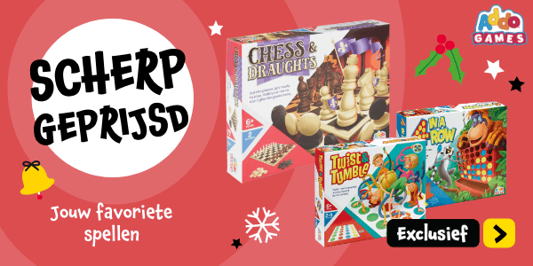 Profiteer van korting op geselecteerde Addo Games spellen