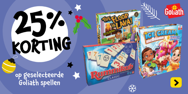 Profiteer van korting op geselecteerde spellen van Goliath