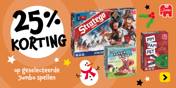 Profiteer van korting op geselecteerde spellen van Jumbo