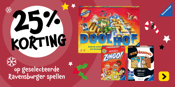 Profiteer van korting op geselecteerde spellen van Ravensburger