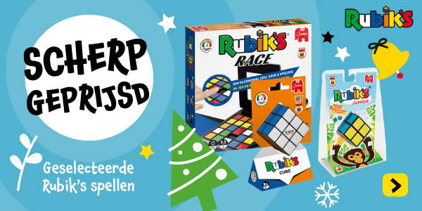 Profiteer van 25% korting op geselecteerde Rubik's spellen