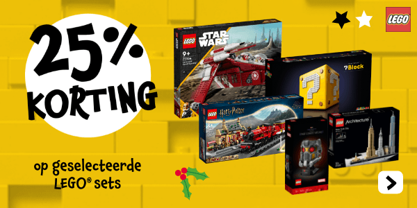 Profiteer van korting op geselecteerde LEGO® sets