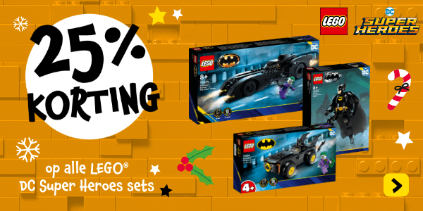 Profiteer van korting op geselecteerde LEGO® DC Super Heroes sets