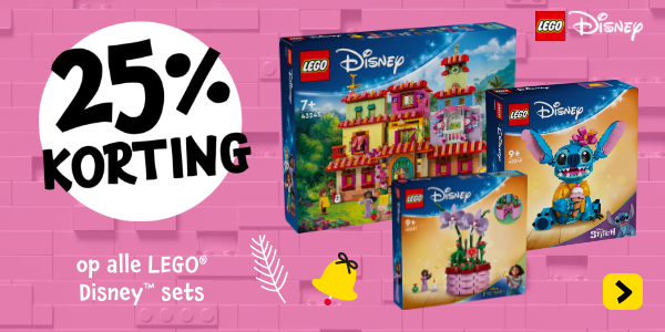 Profiteer van korting op alle LEGO Disney sets