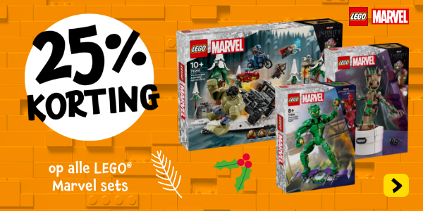 Profiteer van korting op alle LEGO Marvel sets